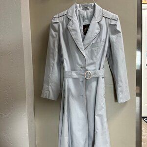 Vintage J Gallery Size 8/9 trench rain coat jacket